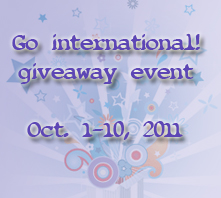 Go international! giveaway event