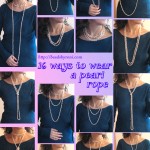 16 ways to wear pearl rope